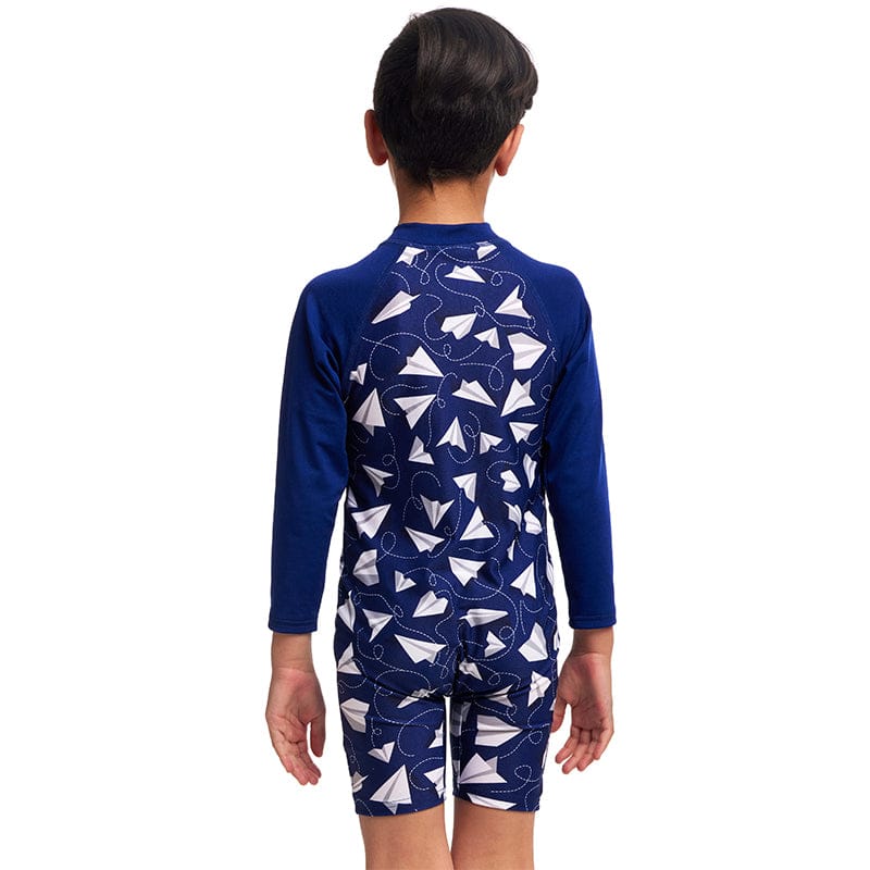 Funky Trunks - Paper Plain - Toddler Boys Go Jump Suit