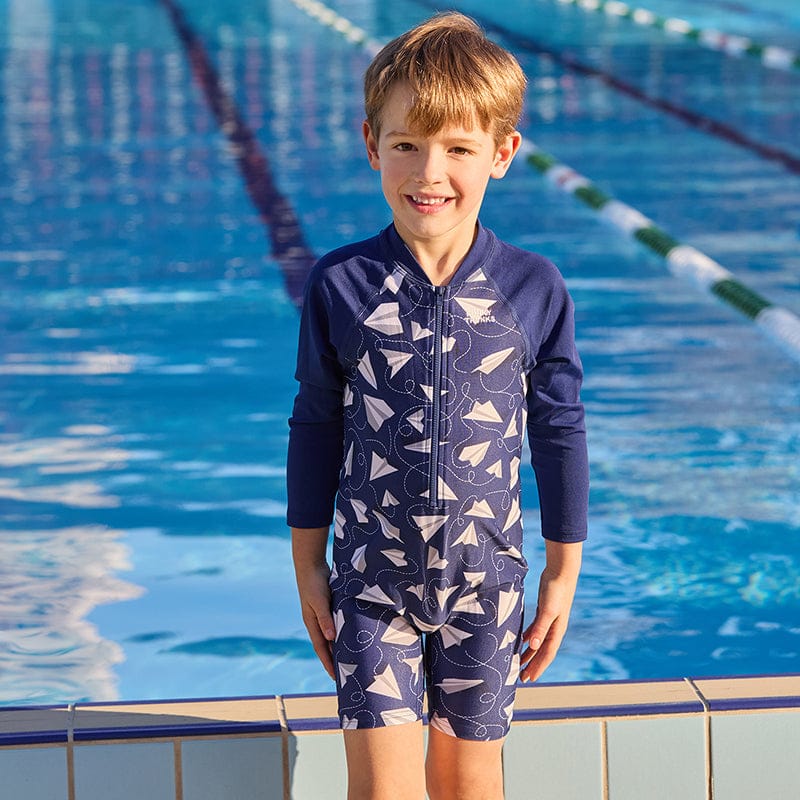 Funky Trunks - Paper Plain - Toddler Boys Go Jump Suit