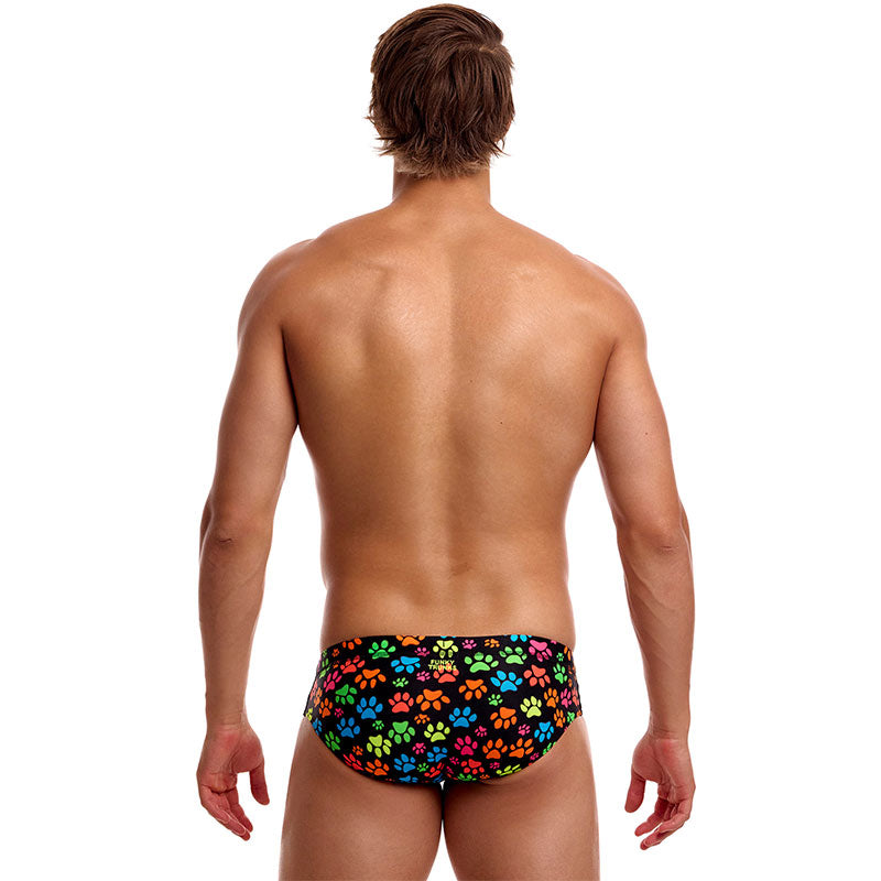 Funky Trunks - Pawsome - Mens Eco Seamed Briefs