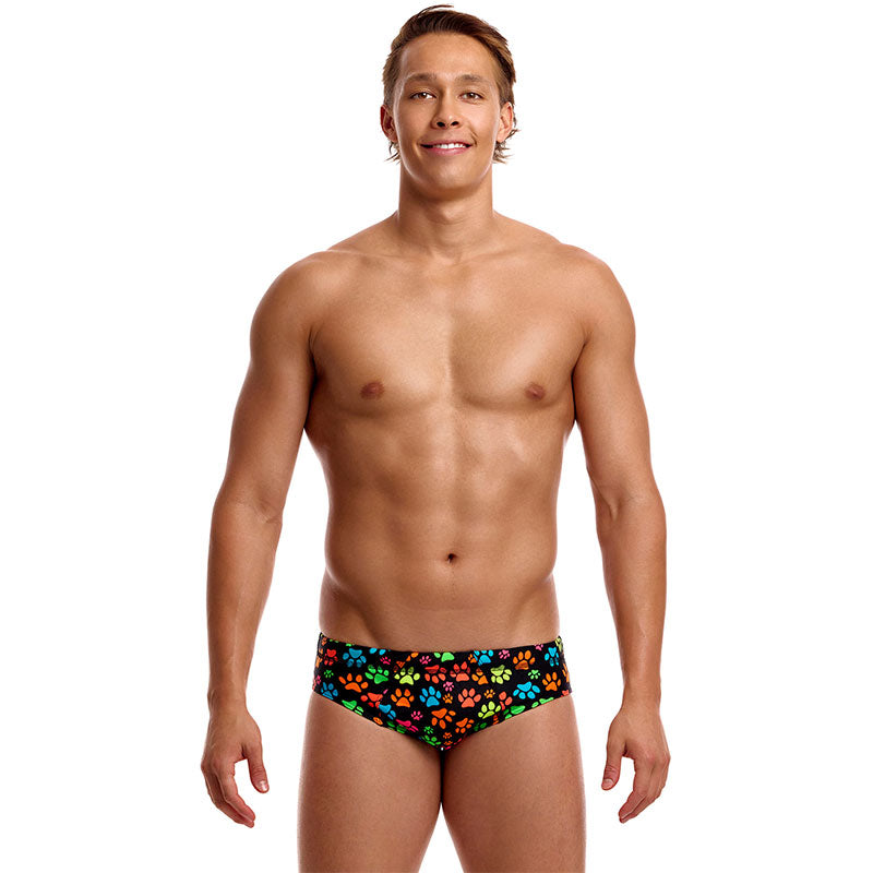 Funky Trunks - Pawsome - Mens Eco Seamed Briefs