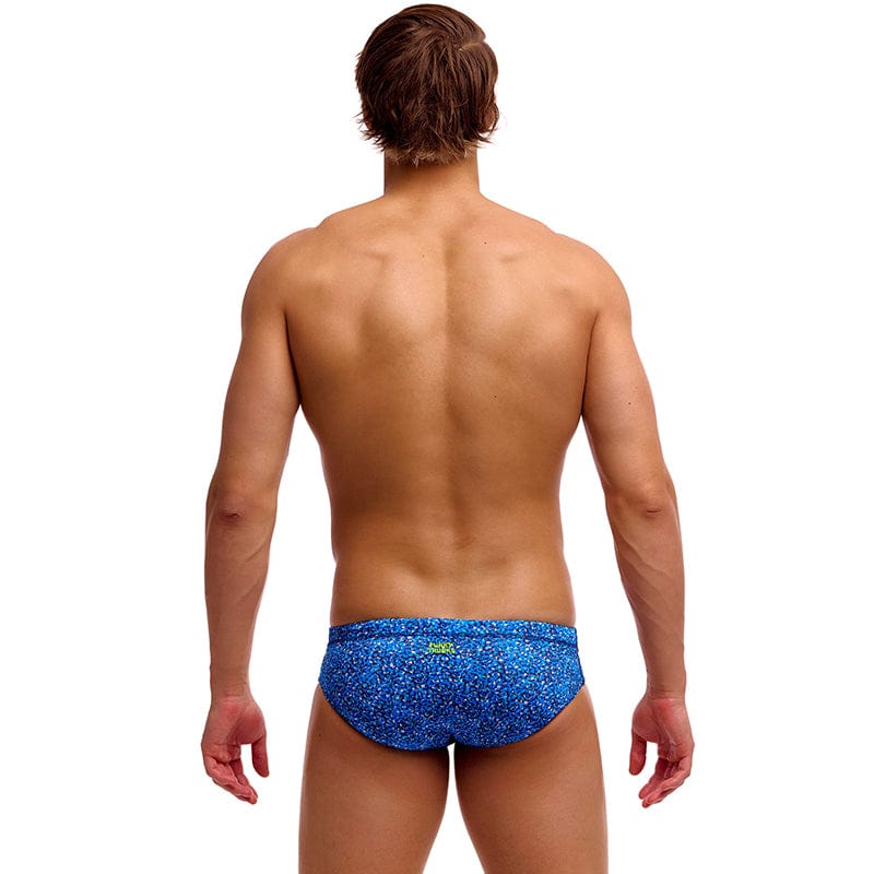 Funky Trunks - Pebble Beach - Mens Eco Seamed Briefs