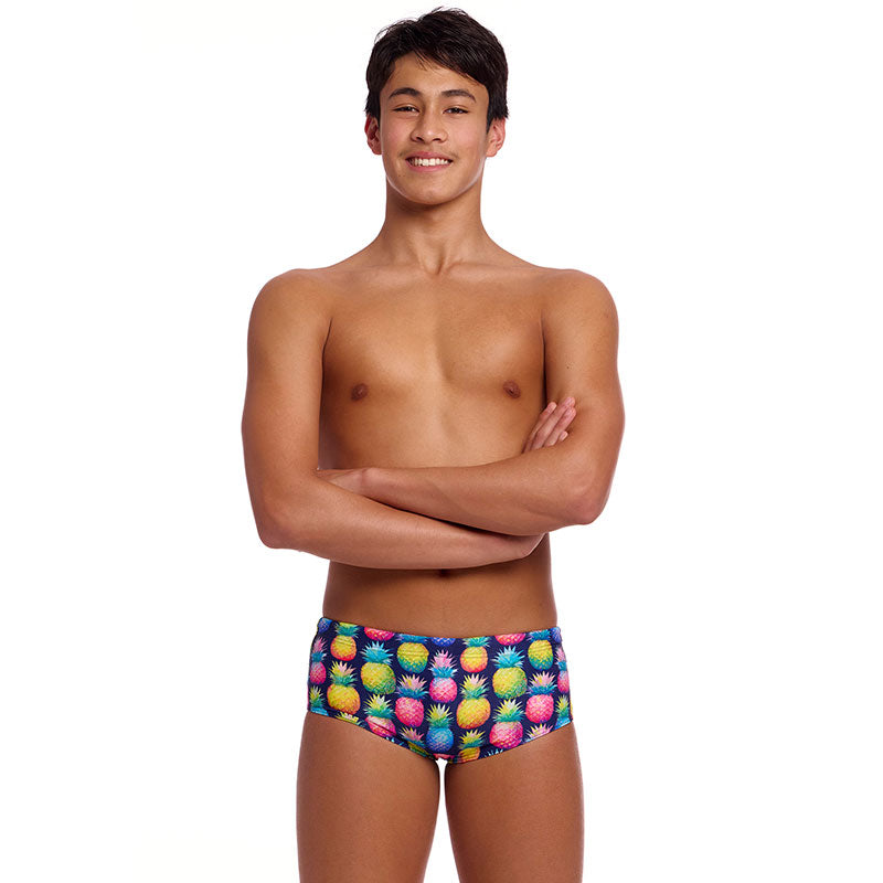 Funky Trunks - Pine Gap - Boys Eco Sidewinder Trunks