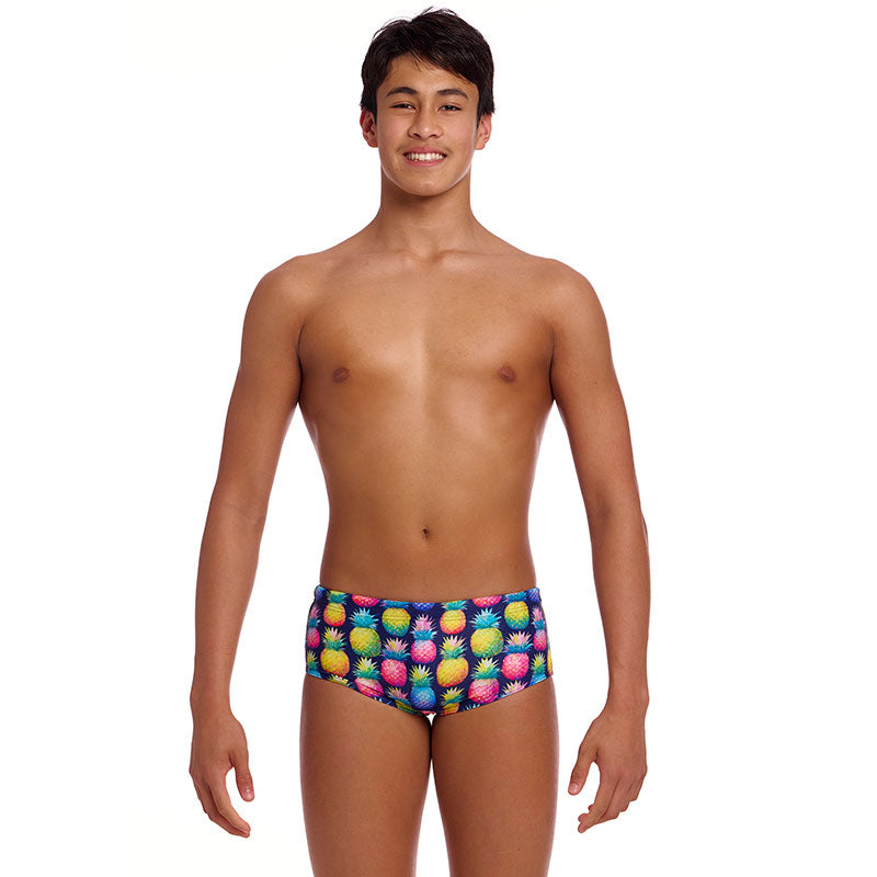 Funky Trunks - Pine Gap - Boys Eco Sidewinder Trunks