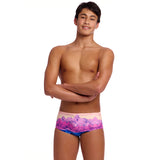 Funky Trunks - Pink Peaks - Boys Eco Sidewinder Trunks