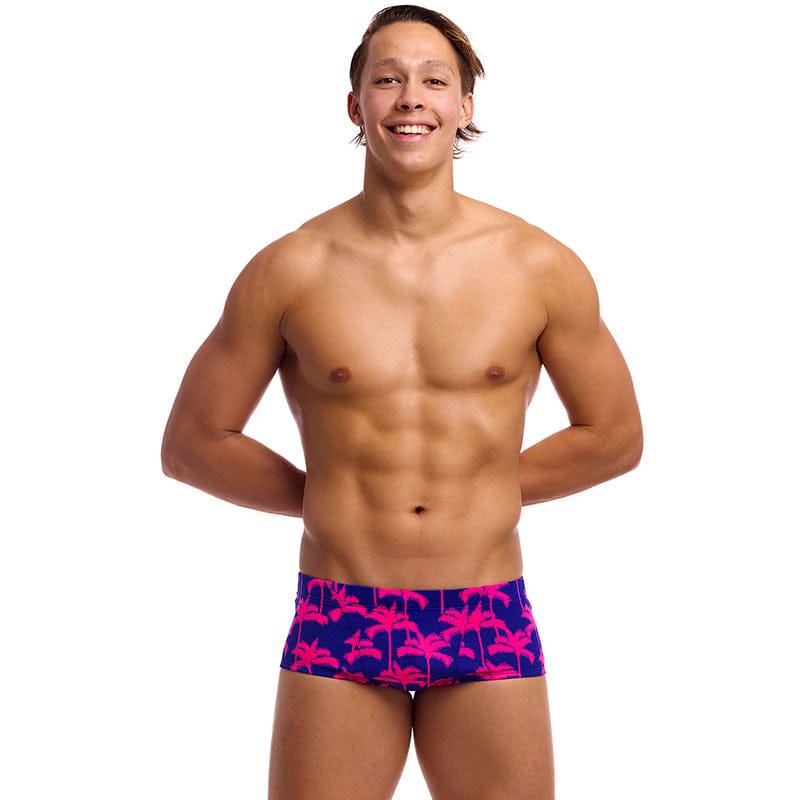 Funky Trunks - Pinky Palms - Mens Eco Classic Trunks