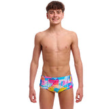 Funky Trunks - Pixel Paradise - Boys Eco Sidewinder Trunks