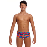 Funky Trunks - Plastic Fantastic - Boys Eco Sidewinder Trunks