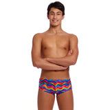Funky Trunks - Plastic Fantastic - Boys Eco Sidewinder Trunks