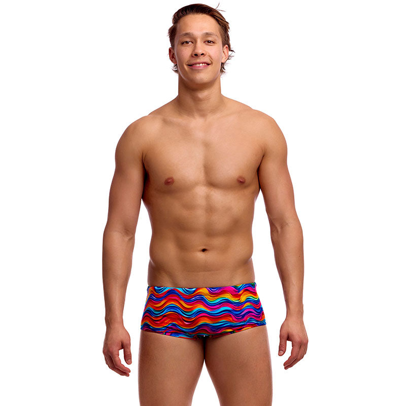 Funky Trunks - Plastic Fantastic - Mens Eco Sidewinder Trunks