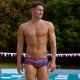 Funky Trunks - Plastic Fantastic - Mens Eco Sidewinder Trunks
