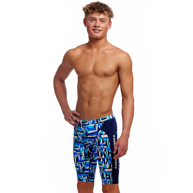 Funky Trunks - Polar Caps - Boys Eco Training Jammers