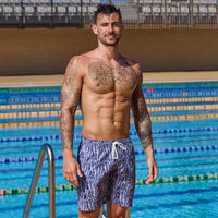 Funky Trunks - Pressure Palm - Mens Long Johnny Shorts