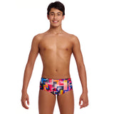Funky Trunks - Putty Rules - Boys Eco Sidewinder Trunks