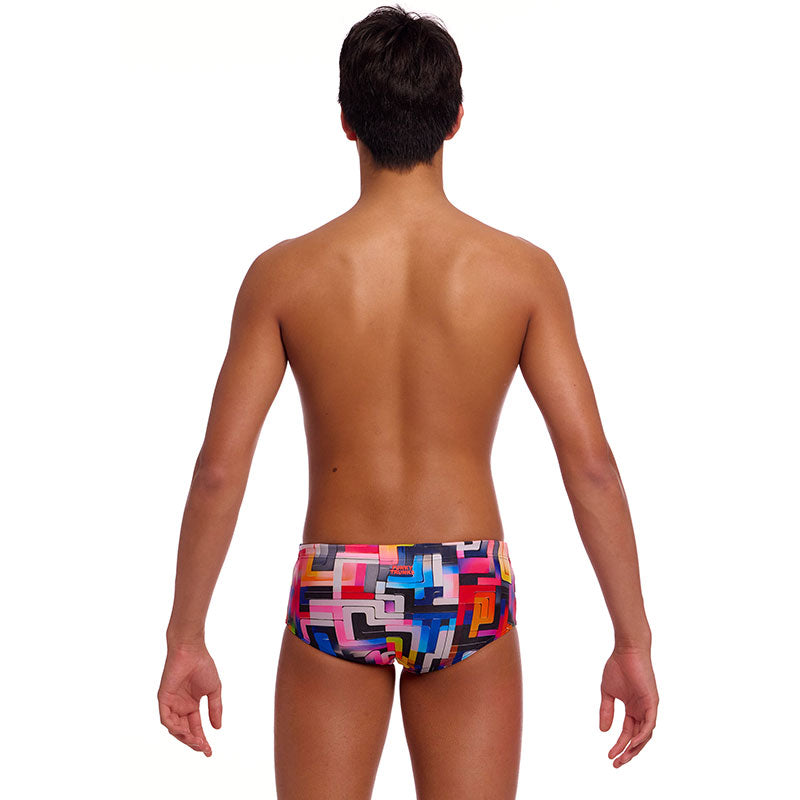 Funky Trunks - Putty Rules - Boys Eco Sidewinder Trunks