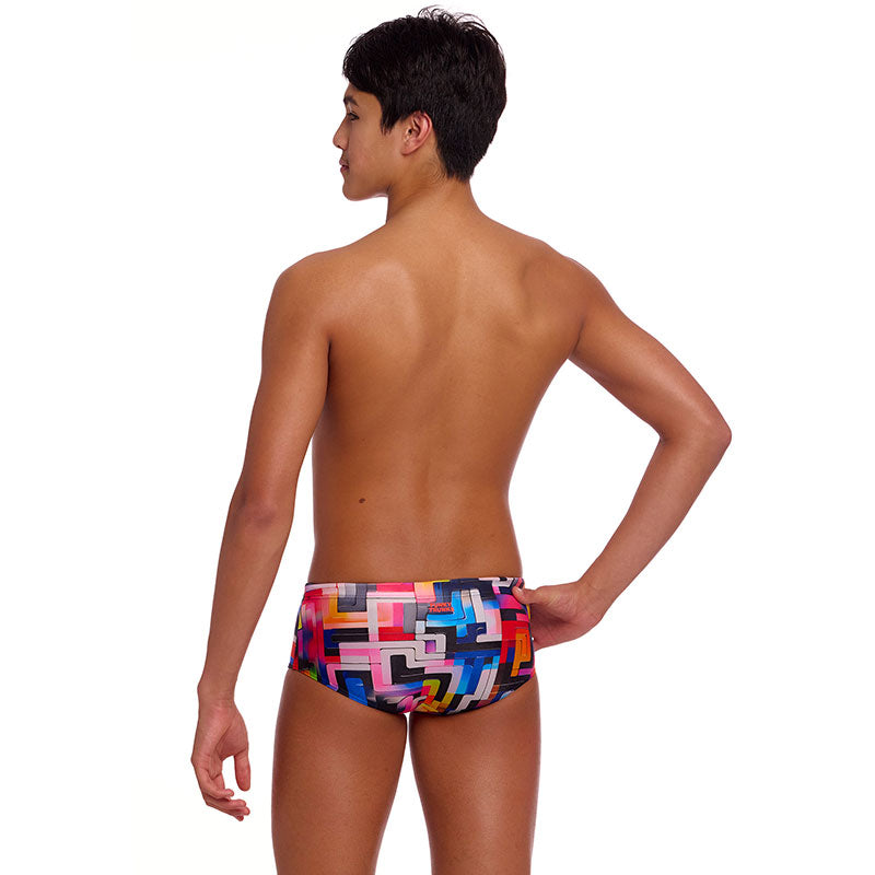 Funky Trunks - Putty Rules - Boys Eco Sidewinder Trunks