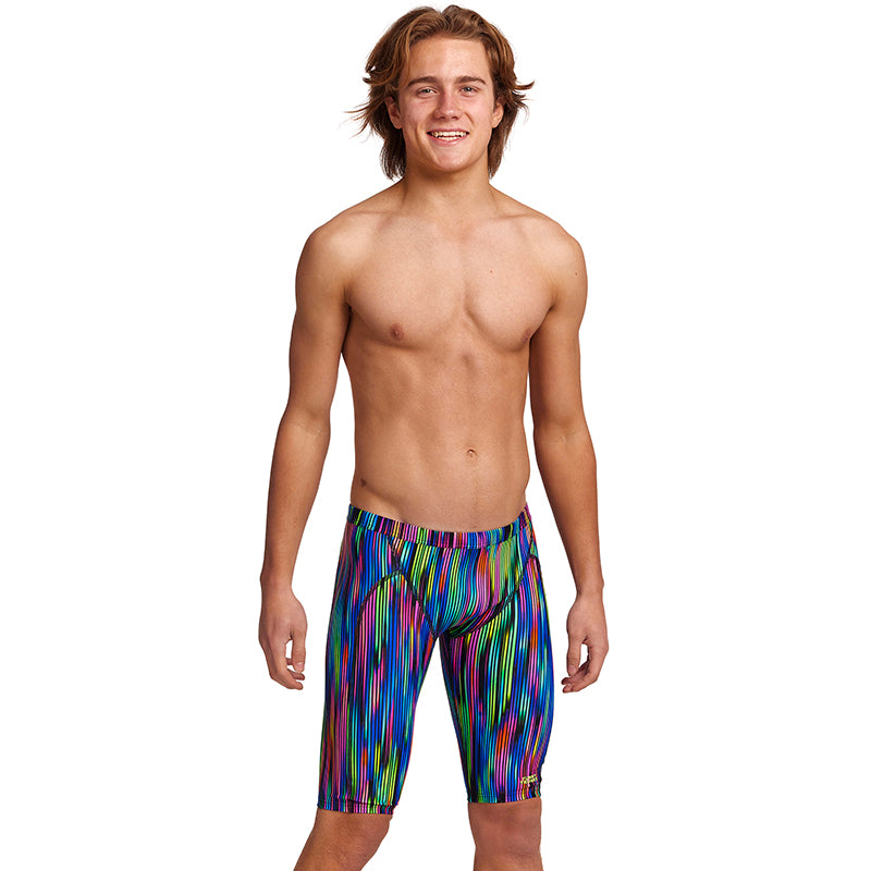 Funky Trunks - Rain Down - Boys Training Jammers – Aqua Swim Supplies