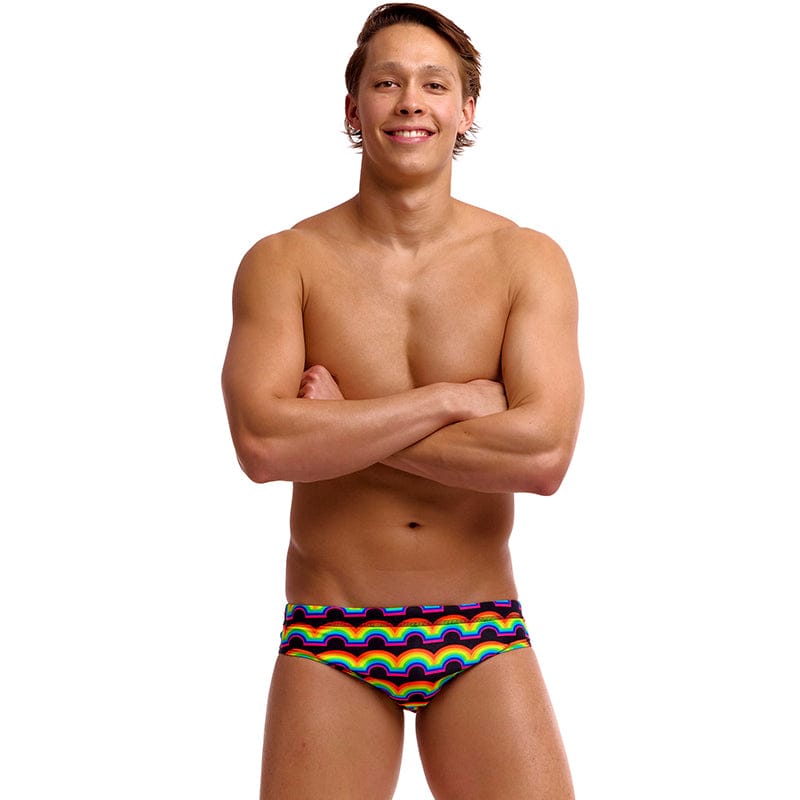 Funky Trunks - Rainbowie - Mens Eco Classic Briefs