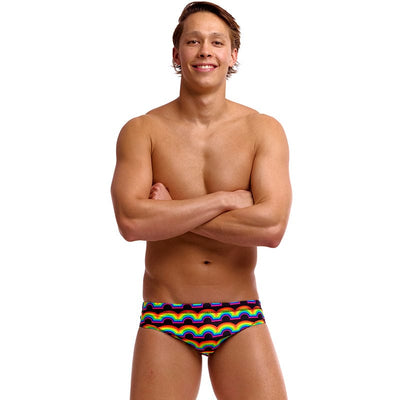 Funky Trunks - Rainbowie - Mens Eco Classic Briefs