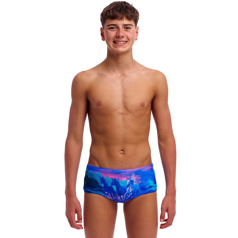 Funky Trunks - Ride Time - Boys Eco Sidewinder Trunks
