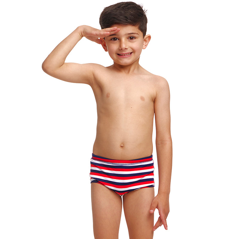 Funky Trunks - Riviera - Toddler Boys Eco Printed Trunks