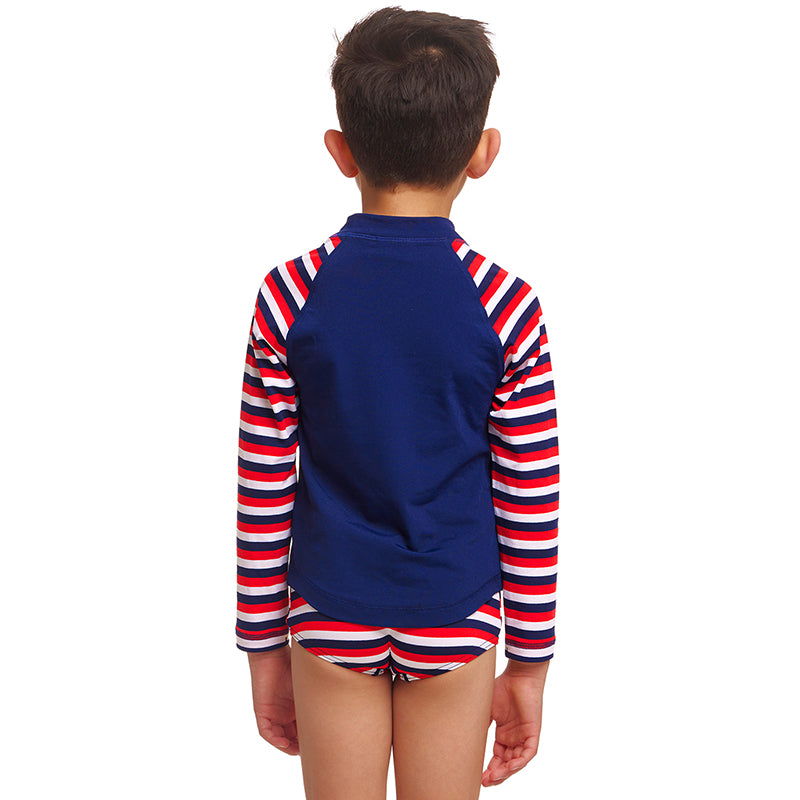 Funky Trunks - Riviera - Toddler Boys Zippy Rash Vest