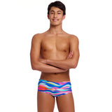 Funky Trunks - Royal Wave - Boys Eco Sidewinder Trunks