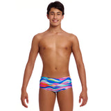 Funky Trunks - Royal Wave - Boys Eco Sidewinder Trunks