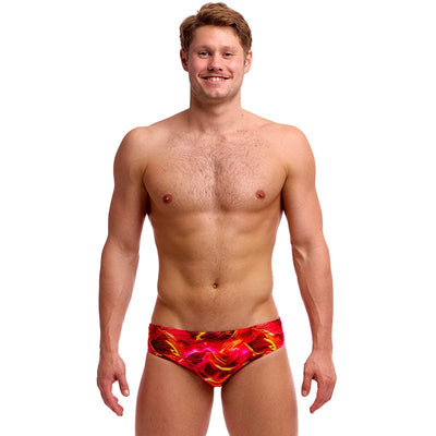 Funky Trunks - Saucy Sonar - Mens Eco Classic Briefs