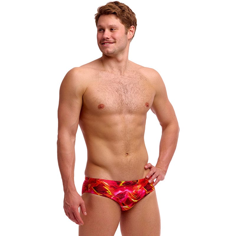 Funky Trunks - Saucy Sonar - Mens Eco Classic Briefs