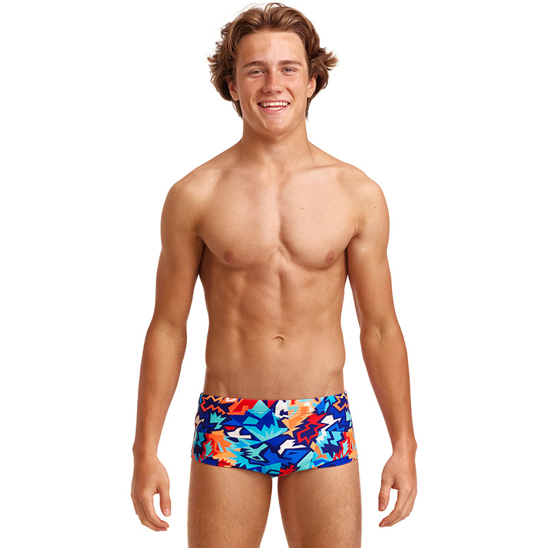 Funky Trunks - Saw Sea - Boys Sidewinder Trunks