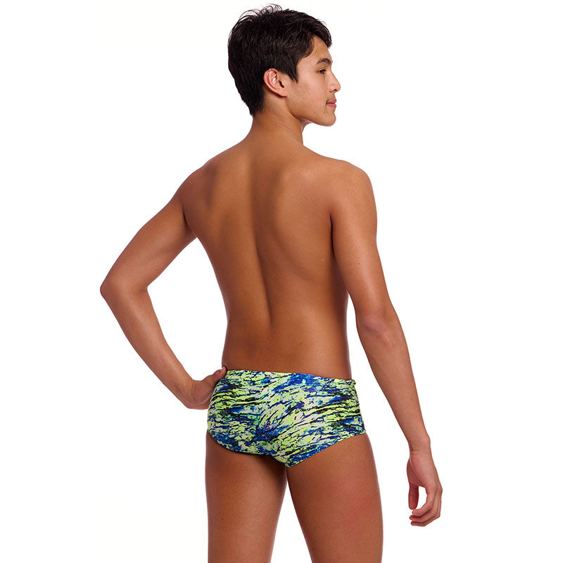 Funky Trunks - Scaled Back - Boys Eco Sidewinder Trunks