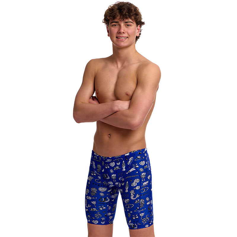 Funky Trunks - Scratchy - Boys Eco Training Jammers
