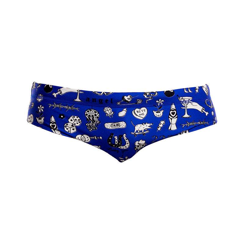 Funky Trunks - Scratchy - Mens Eco Classic Briefs