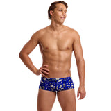Funky Trunks - Scratchy - Mens Eco Sidewinder Trunks