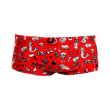 Funky Trunks - Scribbles - Mens Eco Sidewinder Trunks