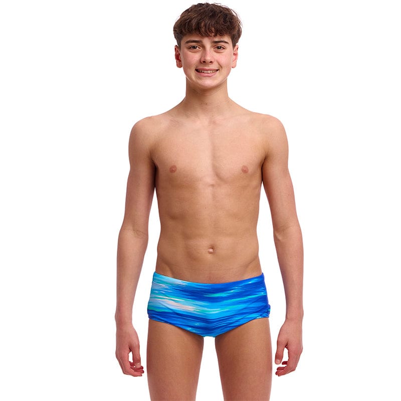 Funky Trunks - Sea Breeze - Boys Eco Sidewinder Trunks