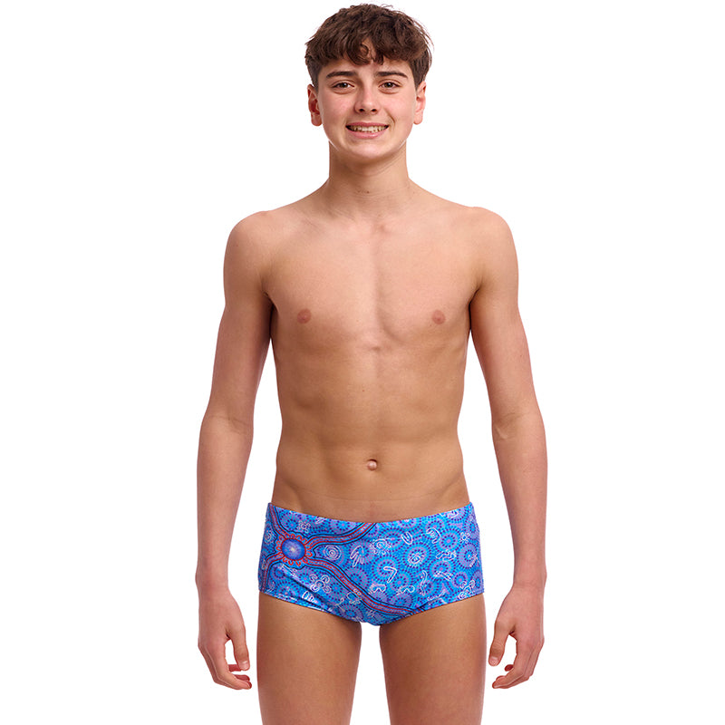 Funky Trunks - Sea Dreams - Boys Eco Sidewinder Trunks