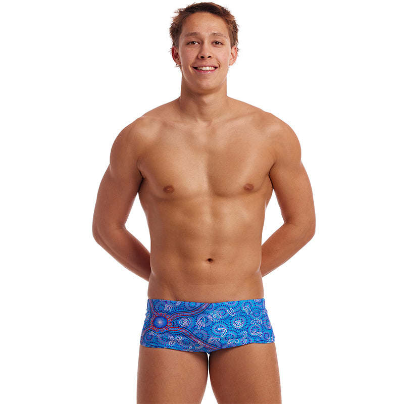 Funky Trunks - Sea Dreams - Mens Eco Sidewinder Trunks