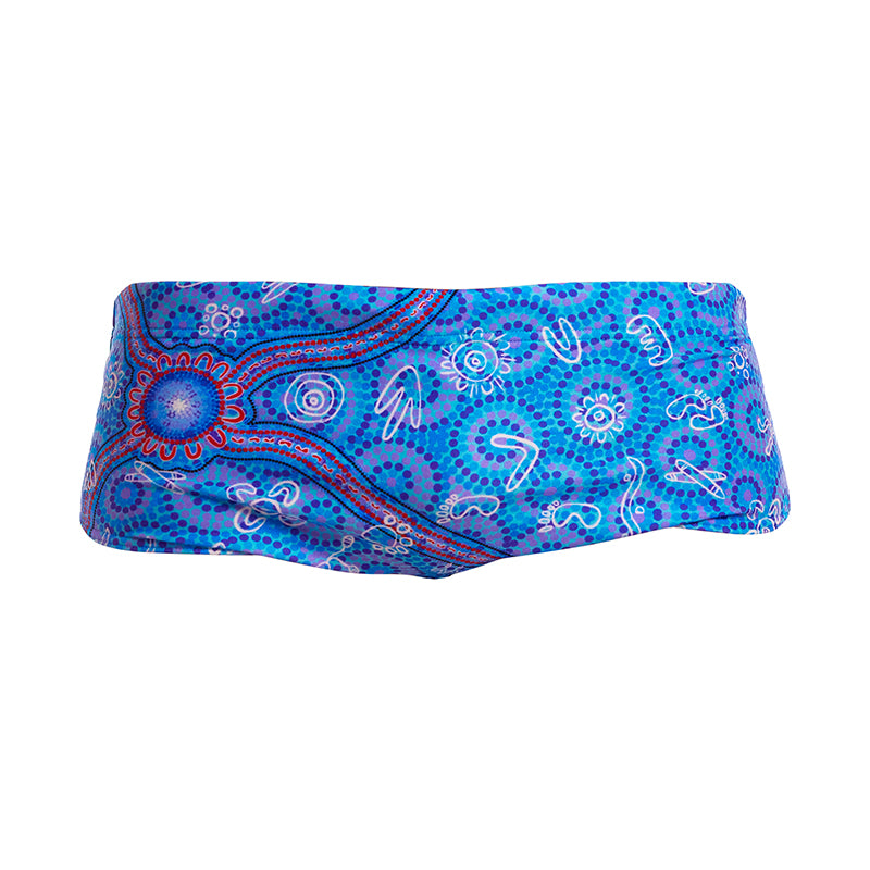 Funky Trunks - Sea Dreams - Mens Eco Sidewinder Trunks