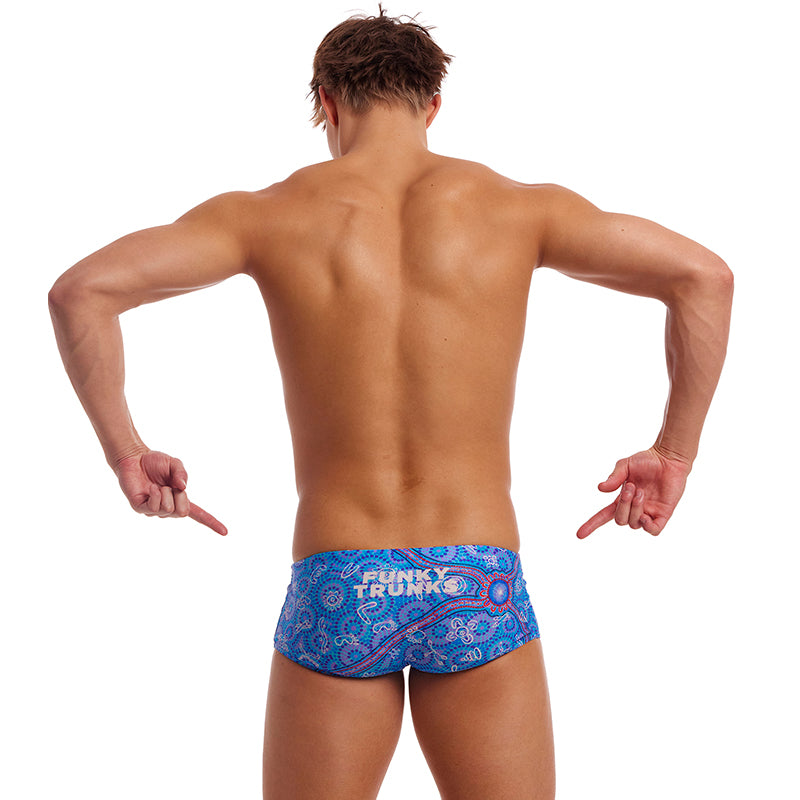 Funky Trunks - Sea Dreams - Mens Eco Sidewinder Trunks