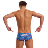Funky Trunks - Sea Dreams - Mens Eco Sidewinder Trunks