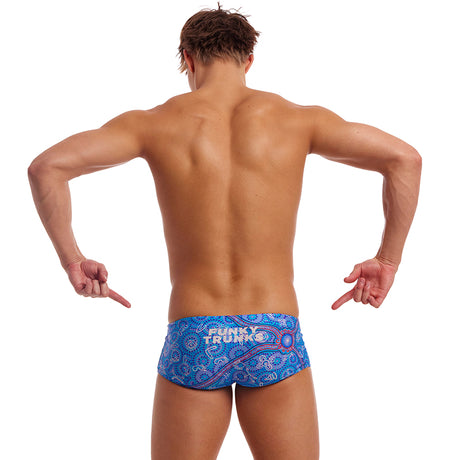 Funky Trunks - Sea Dreams - Mens Eco Sidewinder Trunks
