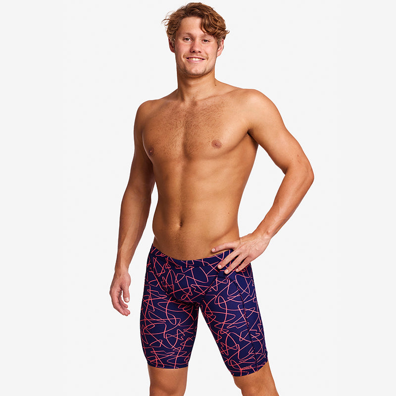 Funky Trunks - Serial Texter - Mens Training Jammers