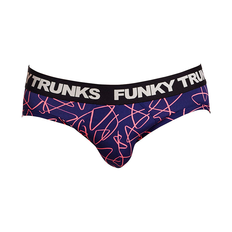 Funky Trunks - Serial Texter - Mens Underwear Briefs