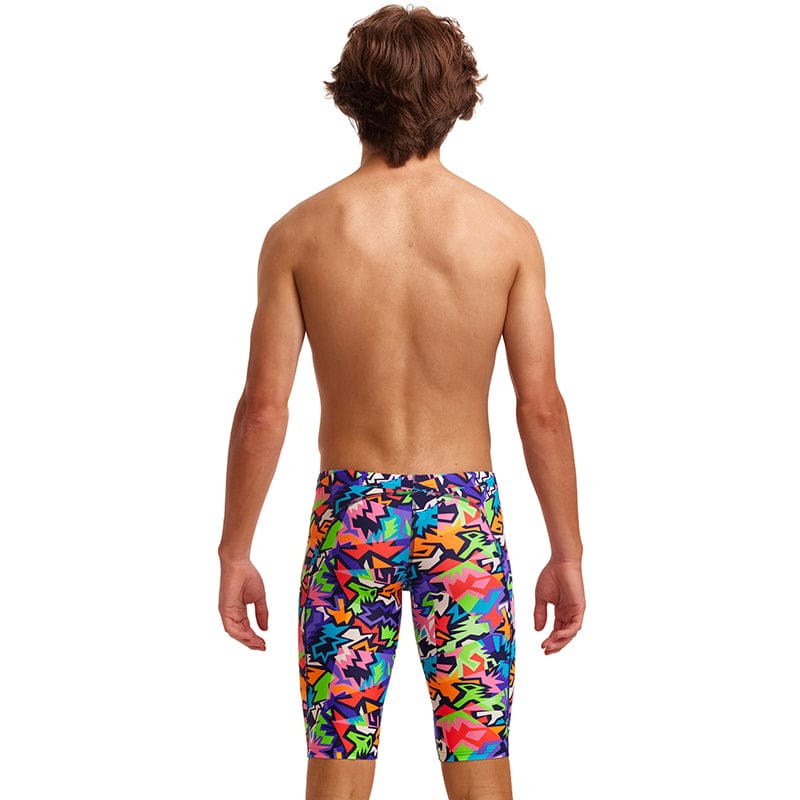 Funky Trunks - Sharp Edges - Boys Training Jammers