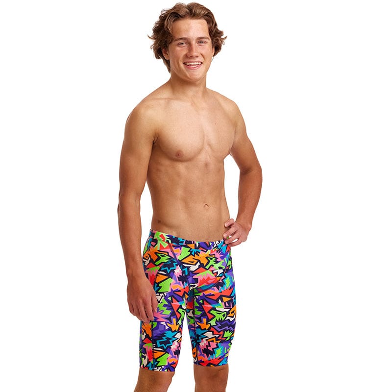 Funky Trunks - Sharp Edges - Boys Training Jammers