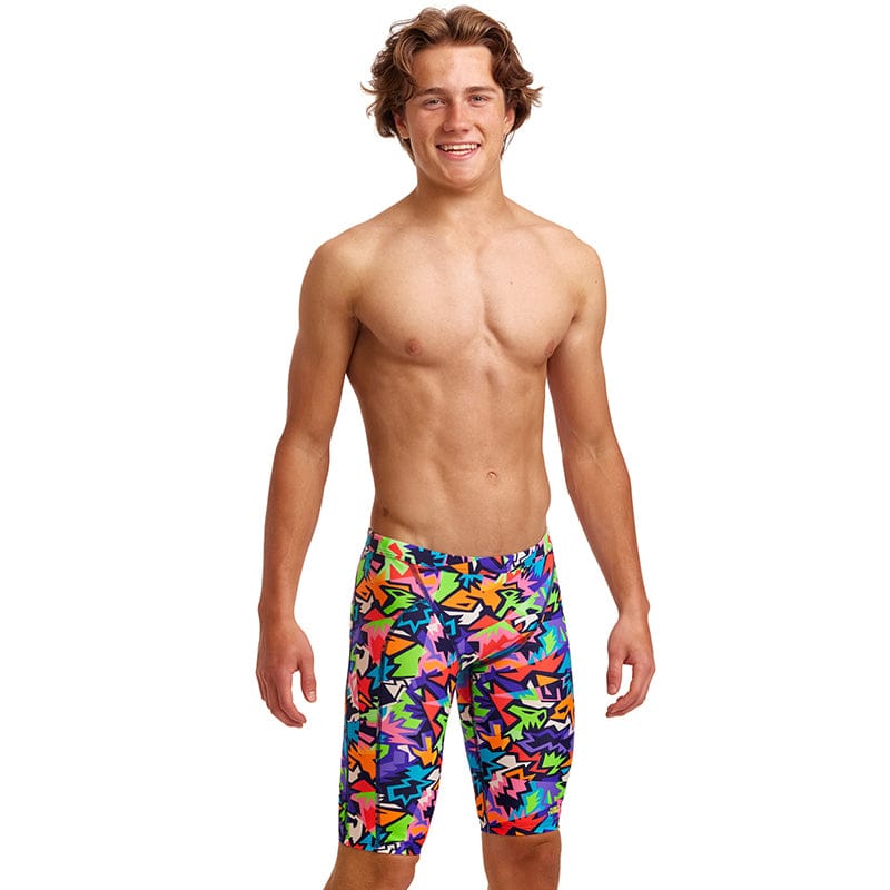 Funky Trunks - Sharp Edges - Boys Training Jammers
