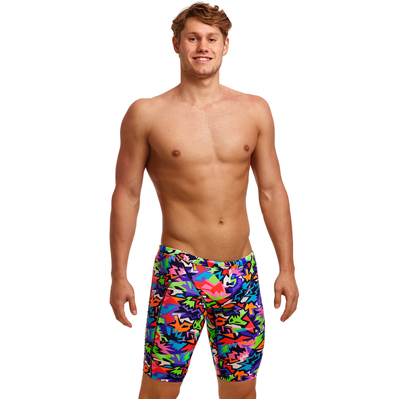 Funky Trunks - Sharp Edges - Mens Training Jammers
