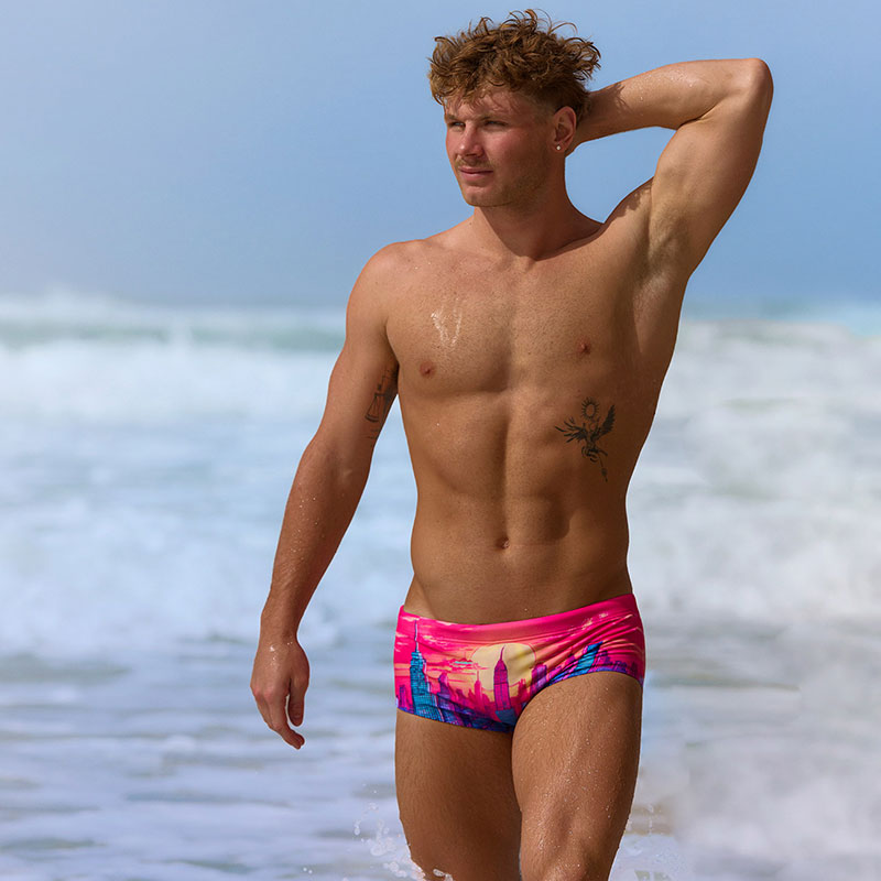 Funky Trunks - Skyline Drive - Mens Eco Sidewinder Trunks