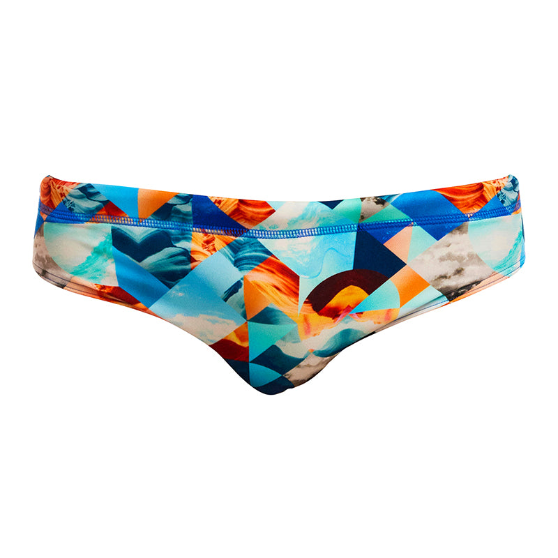 Funky Trunks - Smashed Wave - Mens Eco Classic Briefs